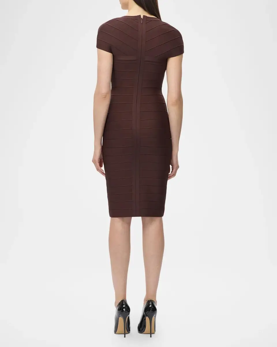 Hervé Léger The Premiere Knee-Length Dress | Thumbnail 3 Hervé Léger The Premiere Knee-Length Dress | Thumbnail 3