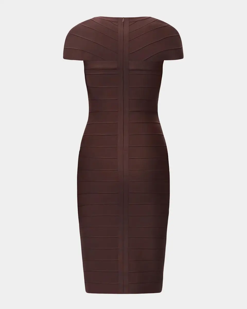 Hervé Léger The Premiere Knee-Length Dress | Thumbnail 6 Hervé Léger The Premiere Knee-Length Dress | Thumbnail 6