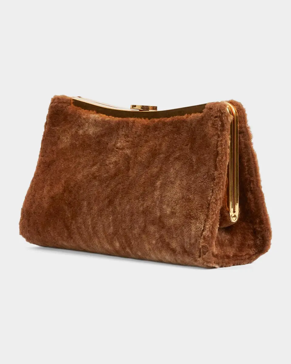 Simkhai Solange Shearling Clutch | Thumbnail 2 Simkhai Solange Shearling Clutch | Thumbnail 2