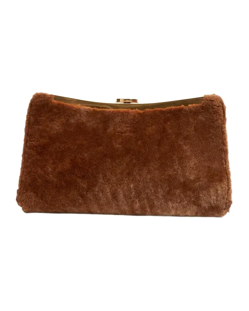 Solange Shearling Clutch Solange Shearling Clutch