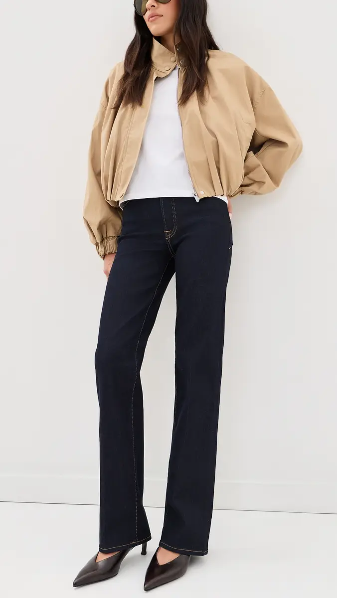 GOOD AMERICAN Good True Straight Jeans | Thumbnail 5 GOOD AMERICAN Good True Straight Jeans | Thumbnail 5