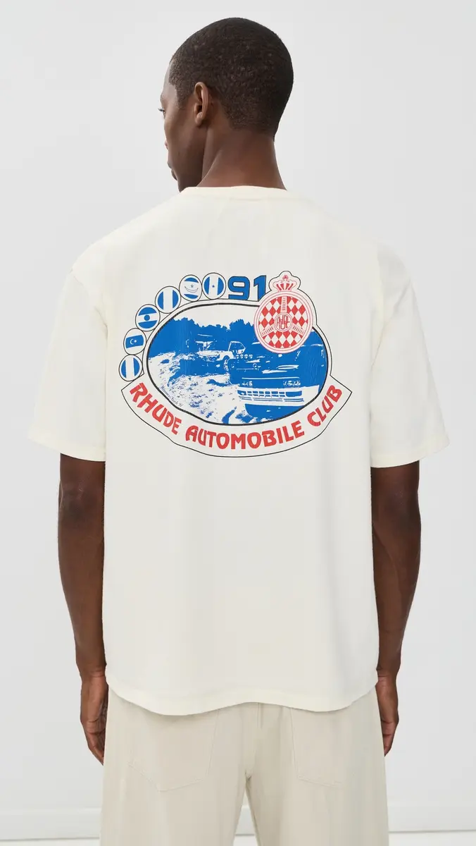 Rhude Automobile Club Tee | Thumbnail 3
