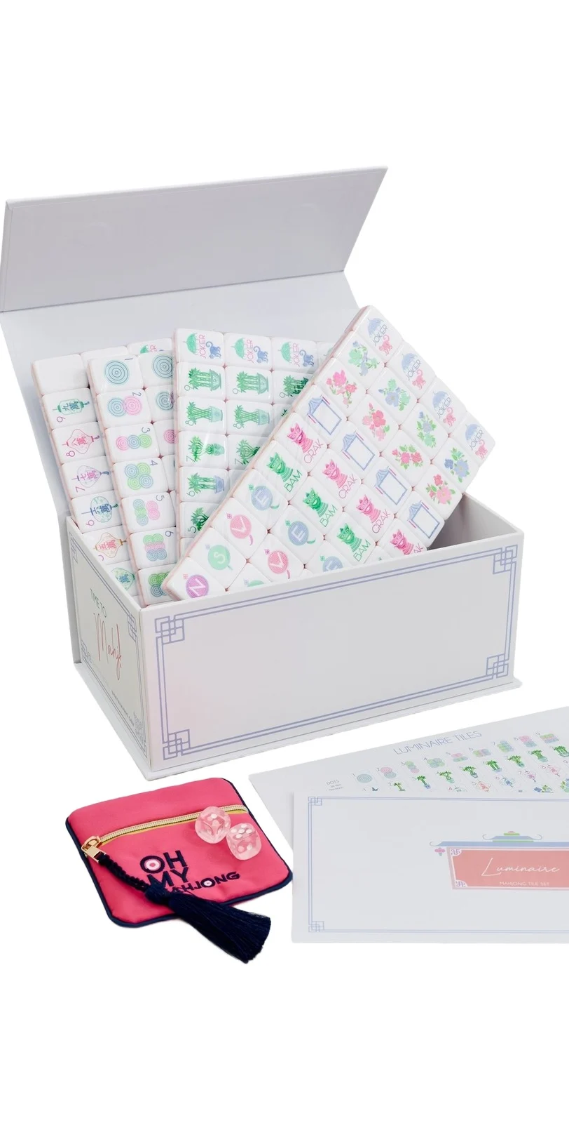 Oh My Mahjong Luminaire Tiles Luminaire
