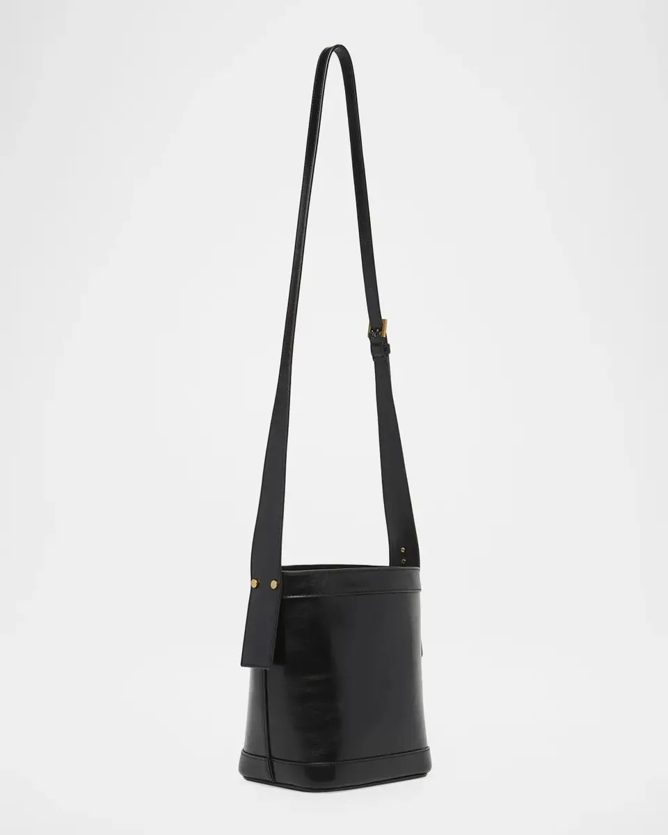 Versace Pivot Mini Leather Bucket Bag | Thumbnail 3