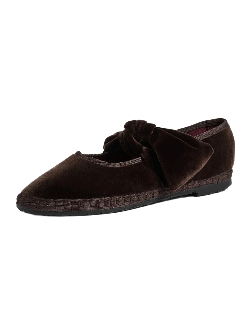 Lyra Velvet Flats Lyra Velvet Flats