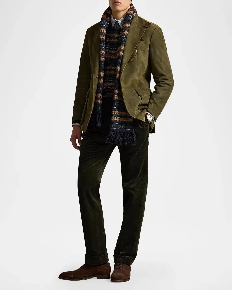 Polo Ralph Lauren Men's The Rl67 Suede Jacket | Thumbnail 2
