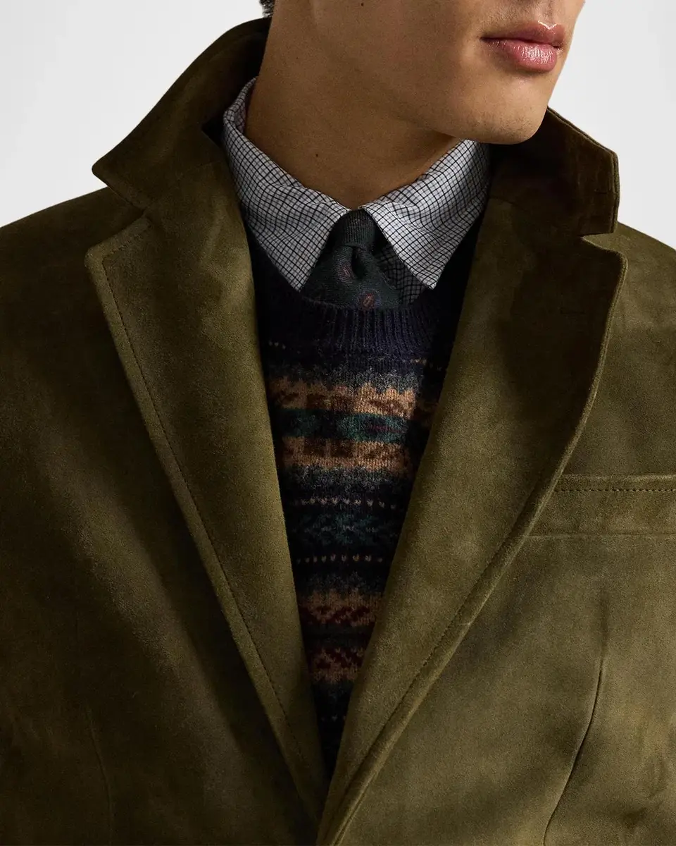 Polo Ralph Lauren Men's The Rl67 Suede Jacket | Thumbnail 5