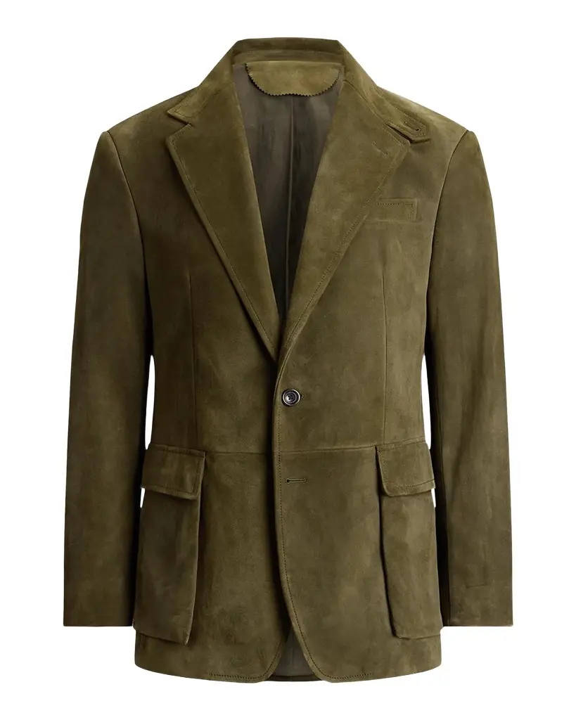 Polo Ralph Lauren Suede Single-Breasted Sport Coat | Image 1 Polo Ralph Lauren Suede Single-Breasted Sport Coat | Image 1