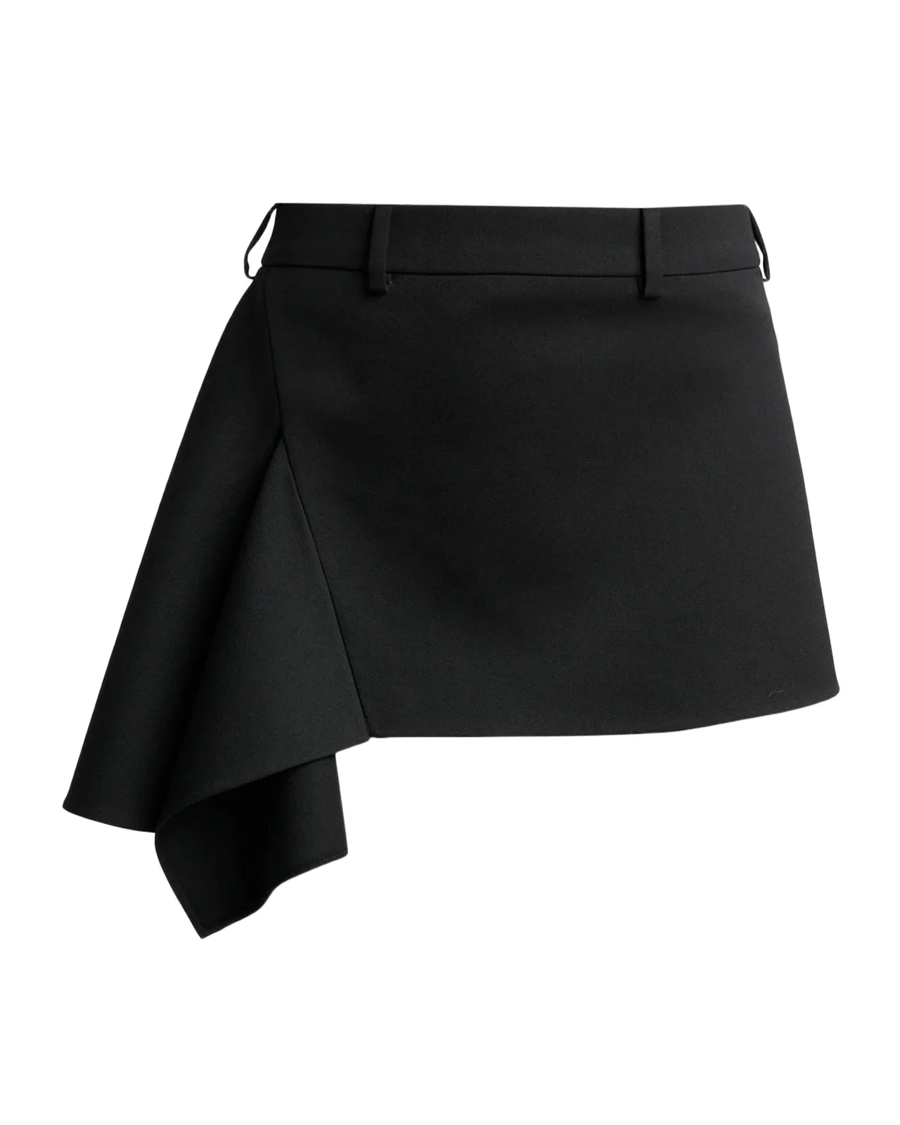 Givenchy Asymmetric Slashed Mini Skirt