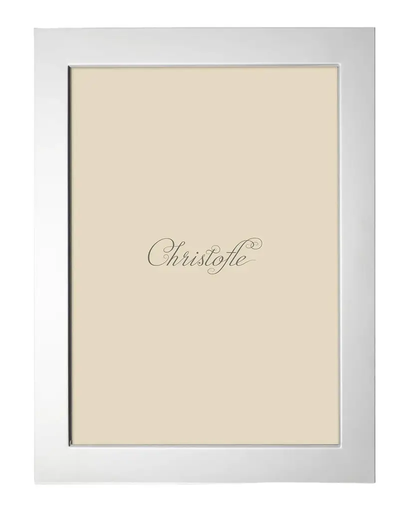 Christofle Fables Stainless Steel 5" x 7" Frame