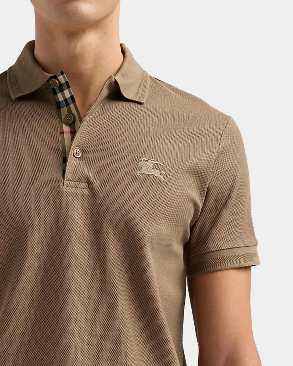 Burberry Eddie EKD Cotton Polo Shirt | Thumbnail 5 Burberry Eddie EKD Cotton Polo Shirt | Thumbnail 5