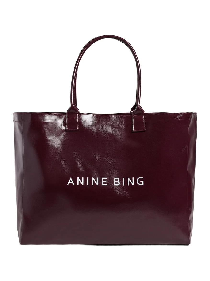 Leo Coated Canvas Tote Bag