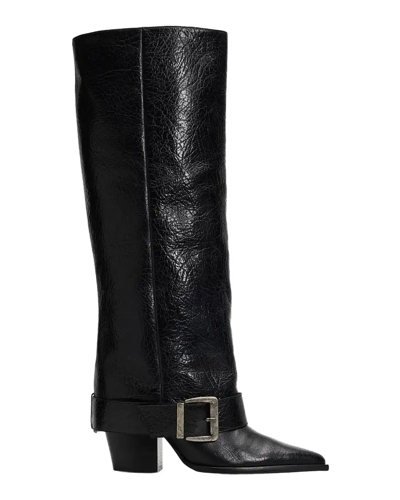 Schutz Parker Up 85MM Leather Boots | Image 1 Schutz Parker Up 85MM Leather Boots | Image 1