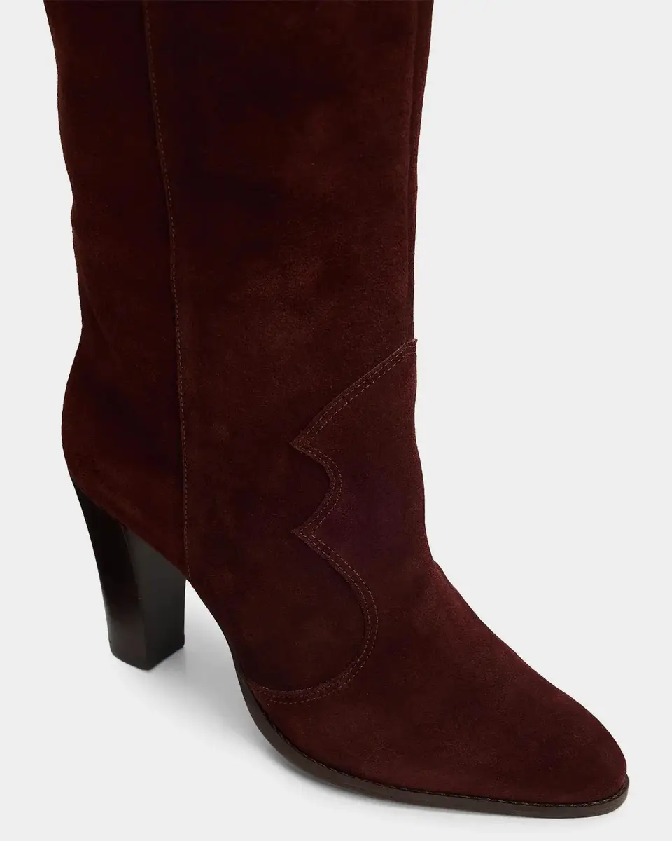 Schutz Miller Up 95MM Knee-High Suede Boots | Thumbnail 5 Schutz Miller Up 95MM Knee-High Suede Boots | Thumbnail 5