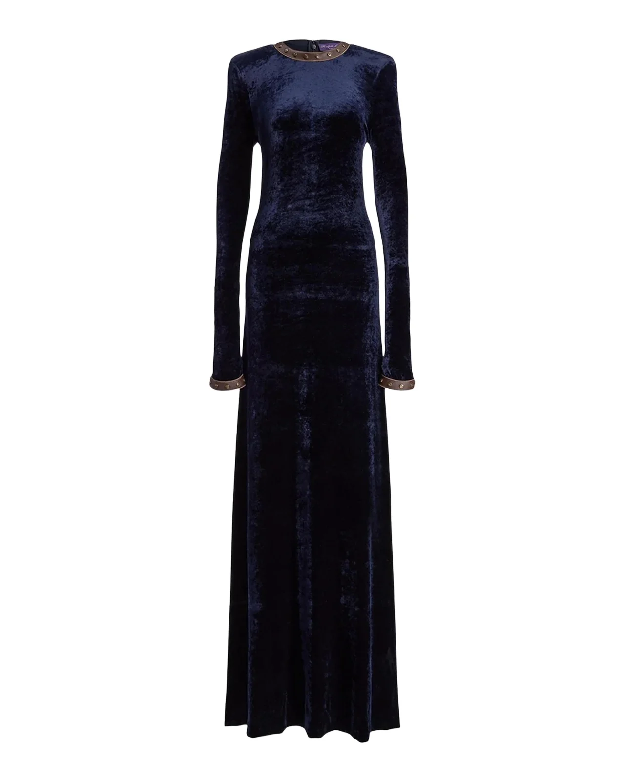 Ralph Lauren Collection Nancie Velour Evening Dress