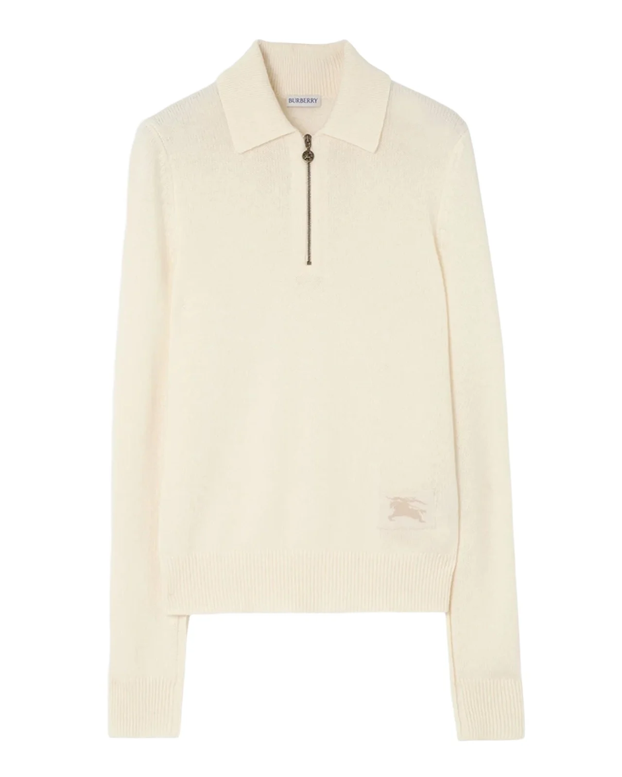 Burberry Cait Cashmere Quarter-Zip Sweater