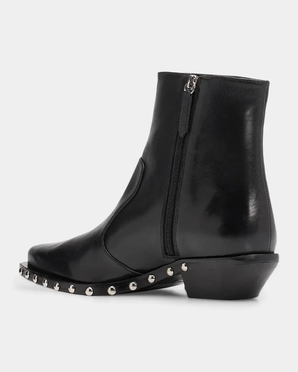 Schutz Taylor 30MM Studded Leather Booties | Thumbnail 4 Schutz Taylor 30MM Studded Leather Booties | Thumbnail 4