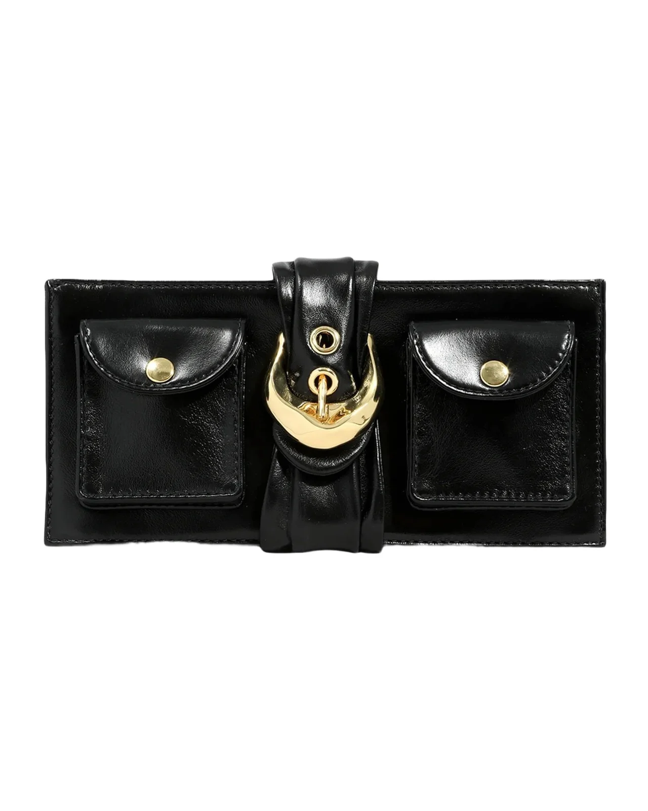 Buckle Leather Clutch Bag Buckle Leather Clutch Bag