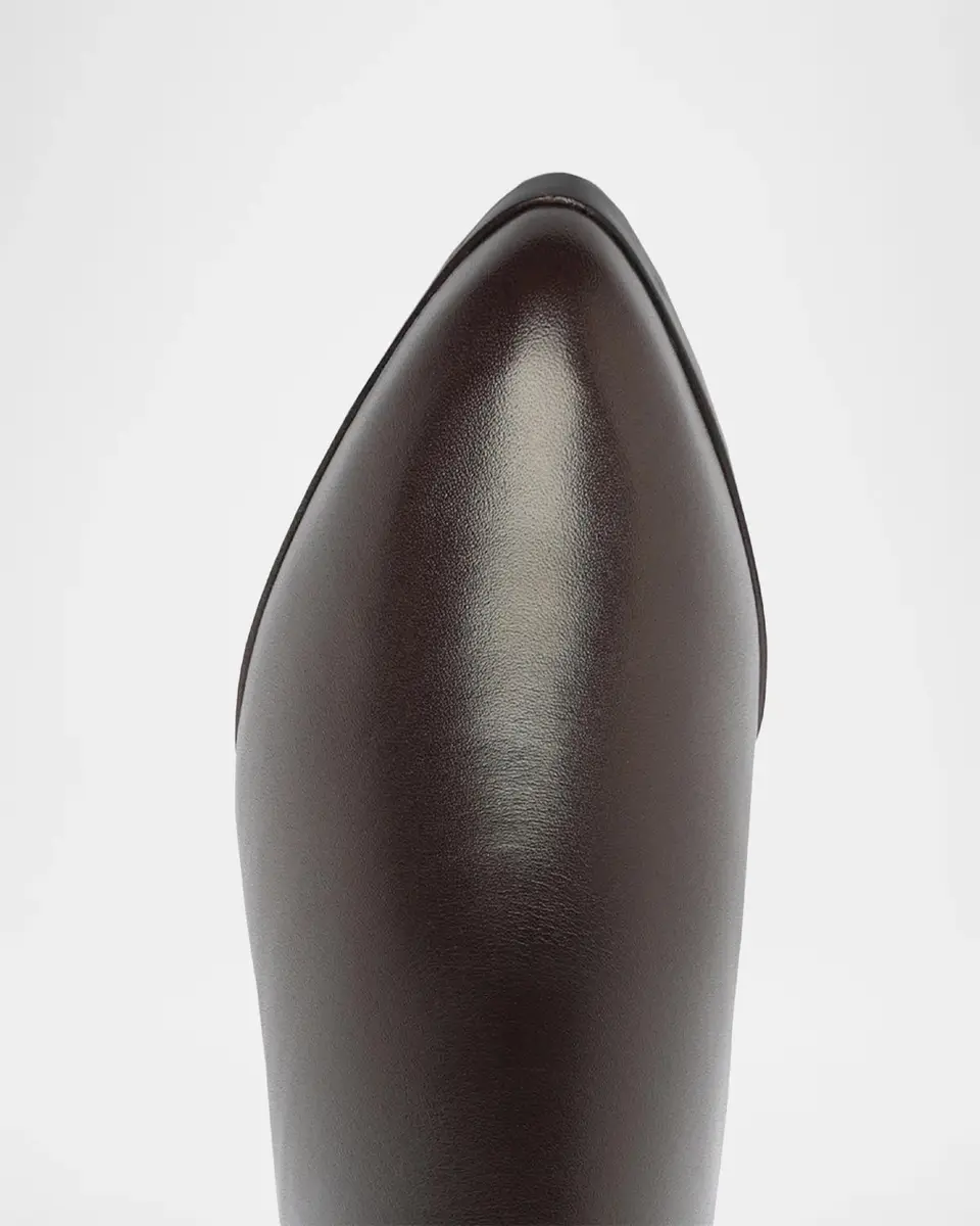 Alexandre Birman 60mm Jesse Mixed Leather Booties | Thumbnail 3 Alexandre Birman 60mm Jesse Mixed Leather Booties | Thumbnail 3