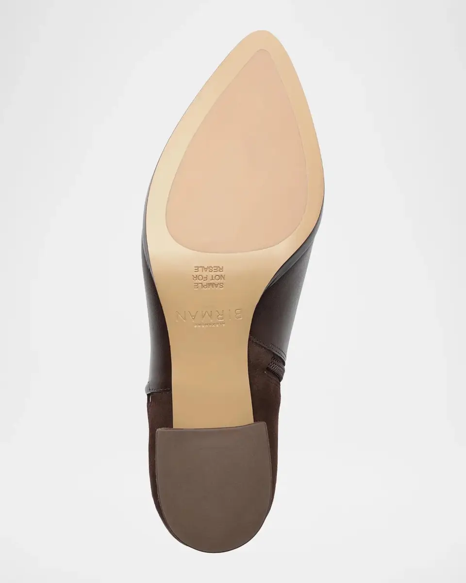 Alexandre Birman 60mm Jesse Mixed Leather Booties | Thumbnail 5 Alexandre Birman 60mm Jesse Mixed Leather Booties | Thumbnail 5