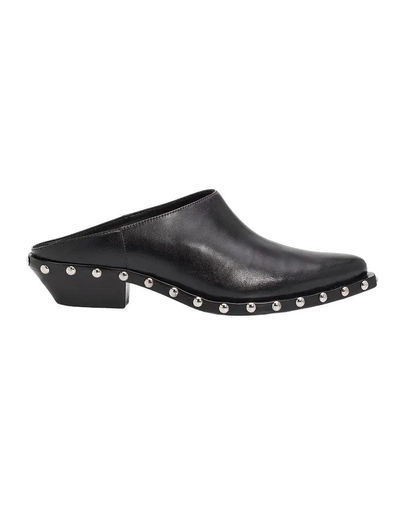 Taylor 30MM Studded Leather Mules Taylor 30MM Studded Leather Mules