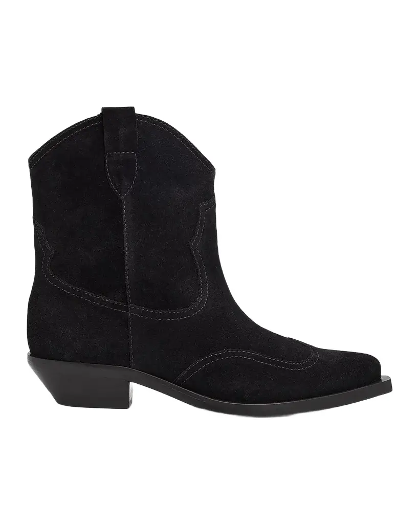 Schutz Nash 30MM Suede Ankle Boots