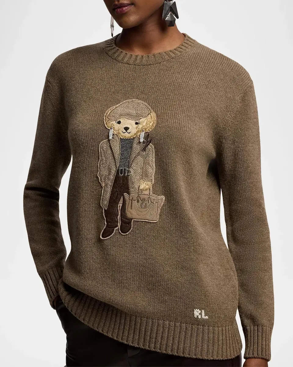 Ralph Lauren Collection Fall Polo Bear Cashmere Sweater | Thumbnail 5 Ralph Lauren Collection Fall Polo Bear Cashmere Sweater | Thumbnail 5