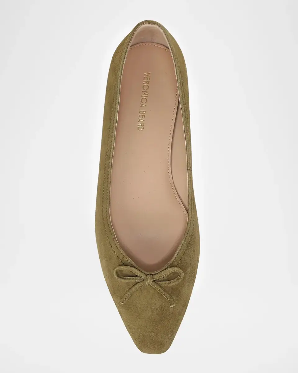 Veronica Beard Cailey Suede Ballerina Flats | Thumbnail 4 Veronica Beard Cailey Suede Ballerina Flats | Thumbnail 4