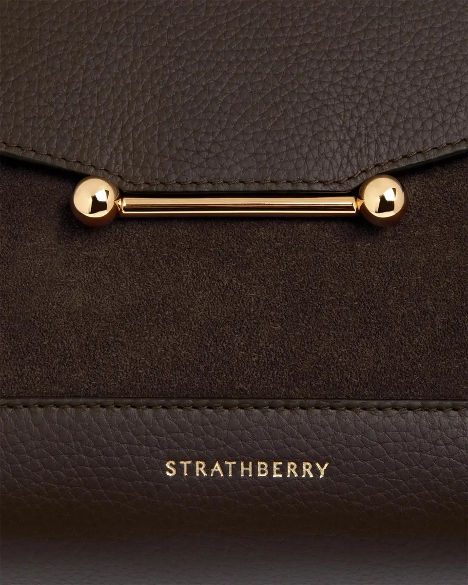 Strathberry Mosaic Grain Leather Top-Handle Bag | Thumbnail 5 Strathberry Mosaic Grain Leather Top-Handle Bag | Thumbnail 5