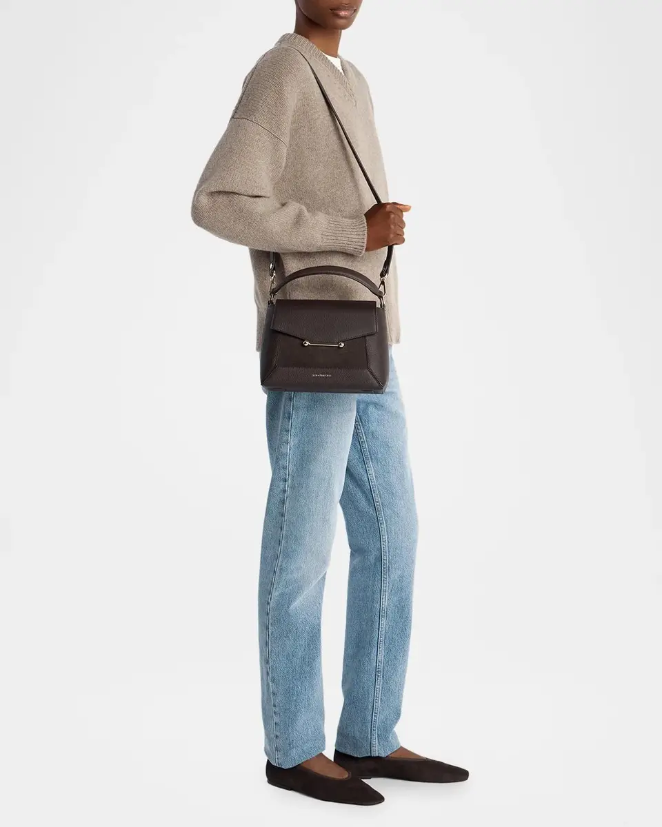 Strathberry Mosaic Grain Leather Top-Handle Bag | Thumbnail 6 Strathberry Mosaic Grain Leather Top-Handle Bag | Thumbnail 6