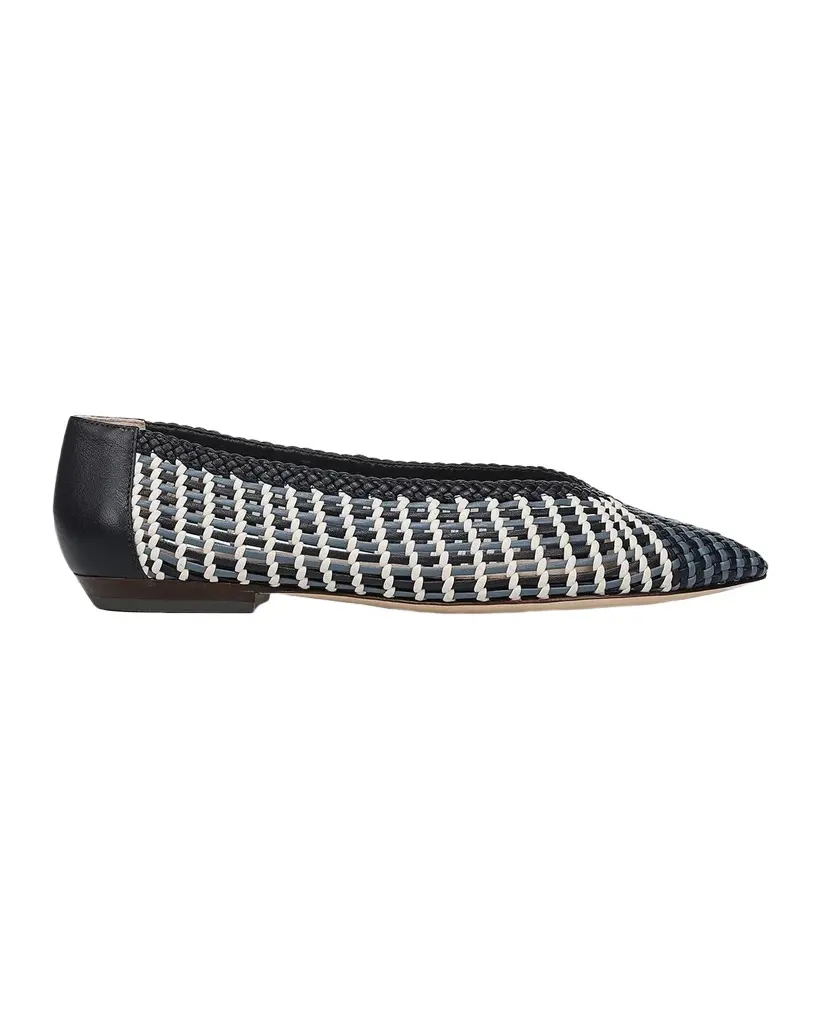 Bancroft Woven Leather Ballerina Flats Bancroft Woven Leather Ballerina Flats