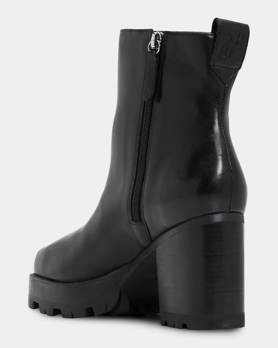 Schutz 240 90MM Platform Leather Booties | Thumbnail 4 Schutz 240 90MM Platform Leather Booties | Thumbnail 4