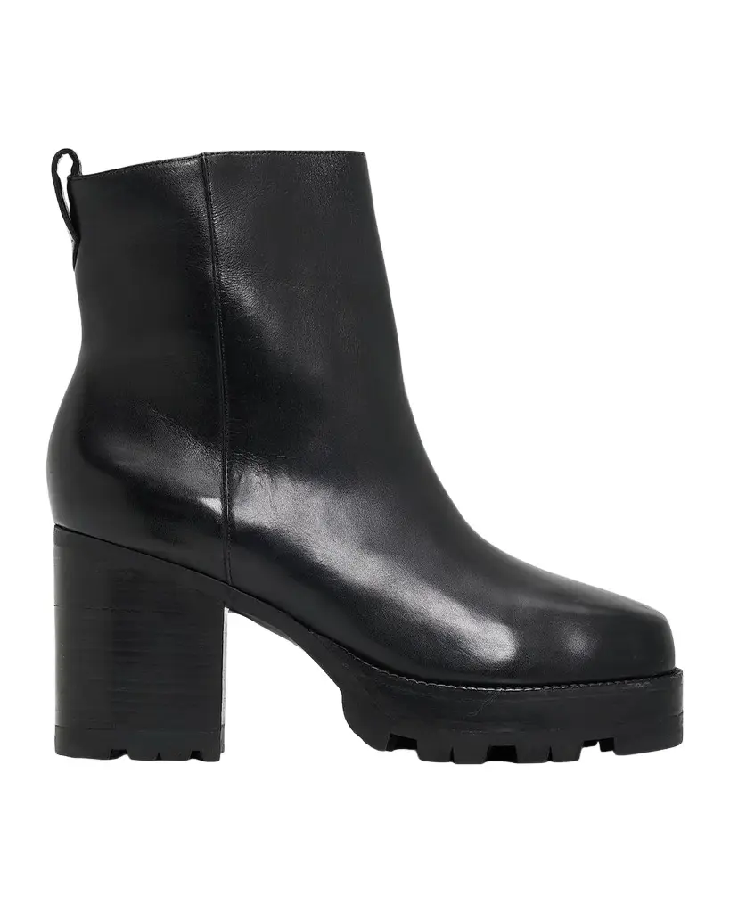 Schutz 240 90MM Platform Leather Booties