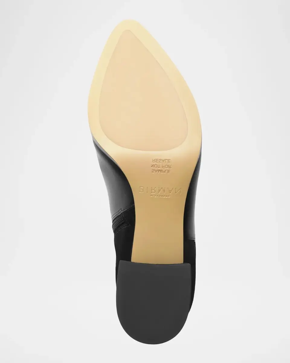 Alexandre Birman 60mm Jesse Mixed Leather Booties | Thumbnail 5 Alexandre Birman 60mm Jesse Mixed Leather Booties | Thumbnail 5