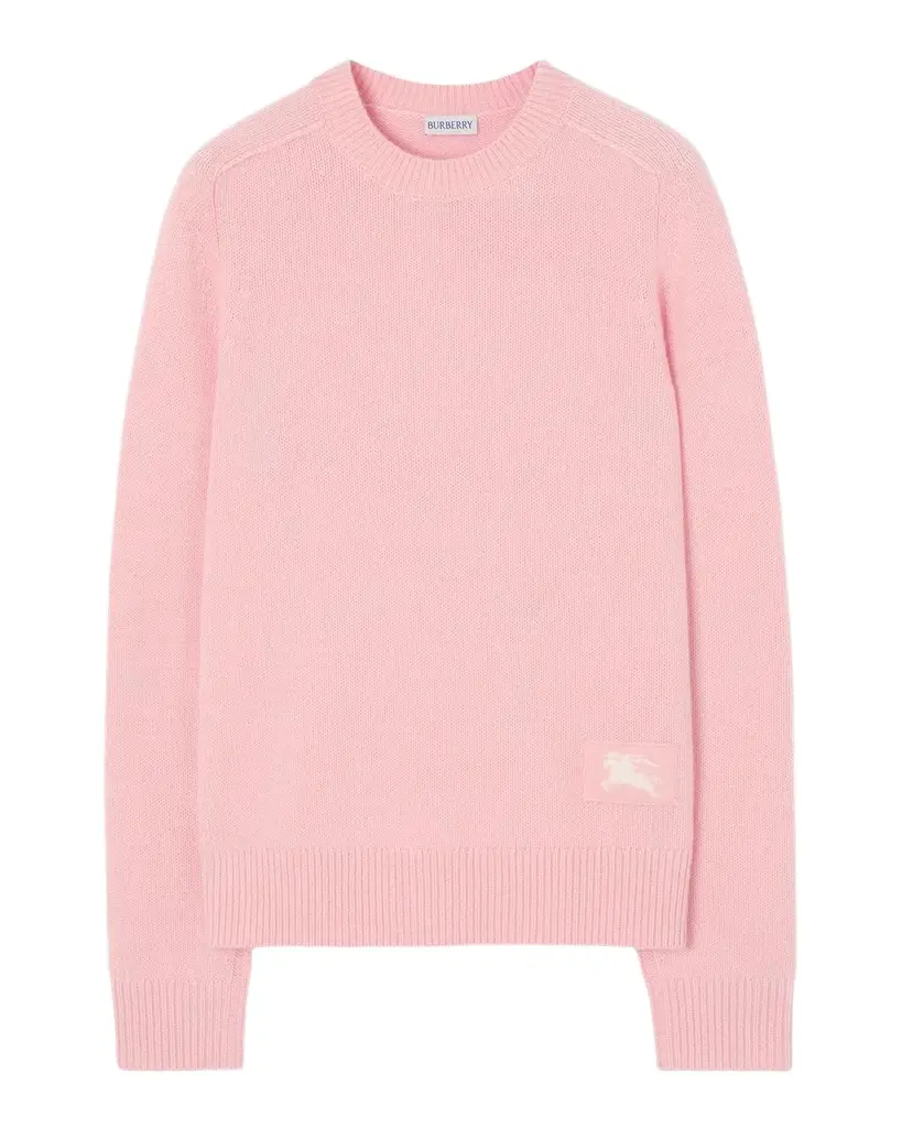 Burberry Constance Cashmere Crewneck Sweater | Image 1 Burberry Constance Cashmere Crewneck Sweater | Image 1