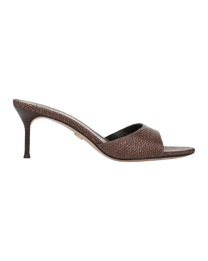 Veronica Beard 65mm Tia Raffia Sandals