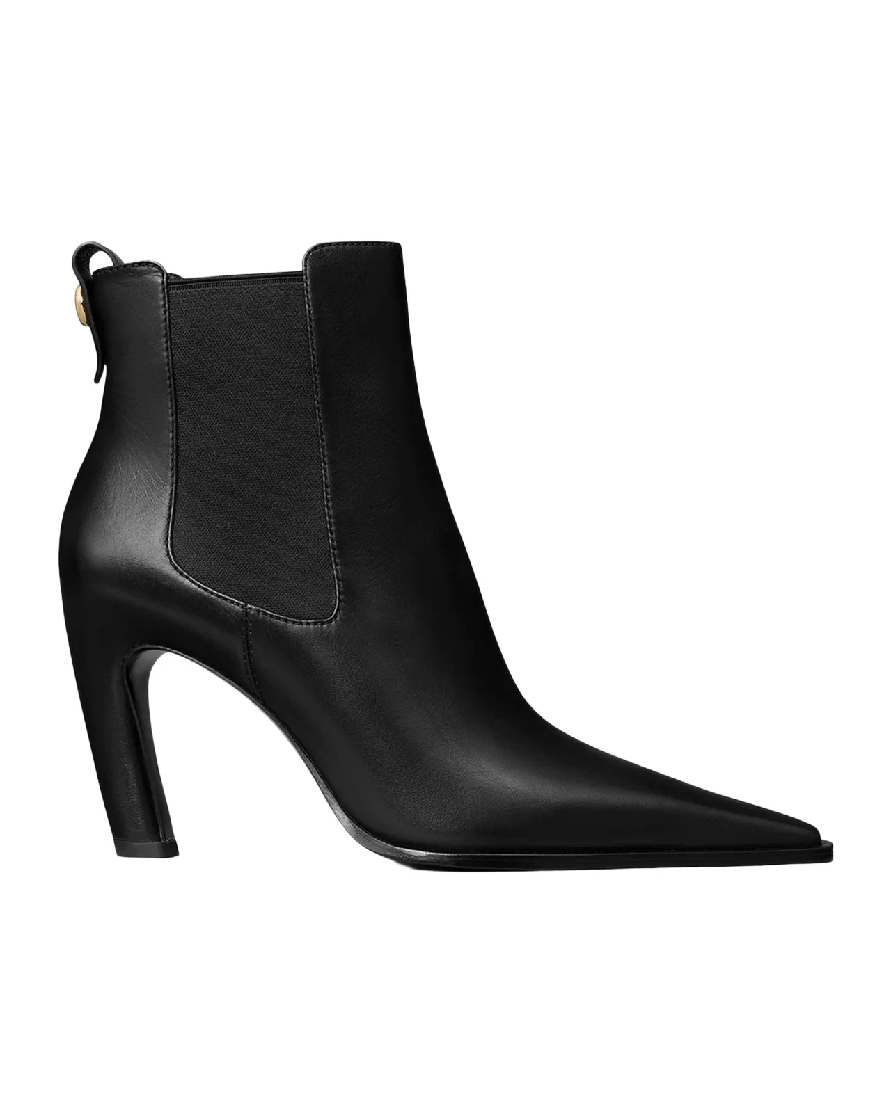 85mm Romy Leather Chelsea Booties