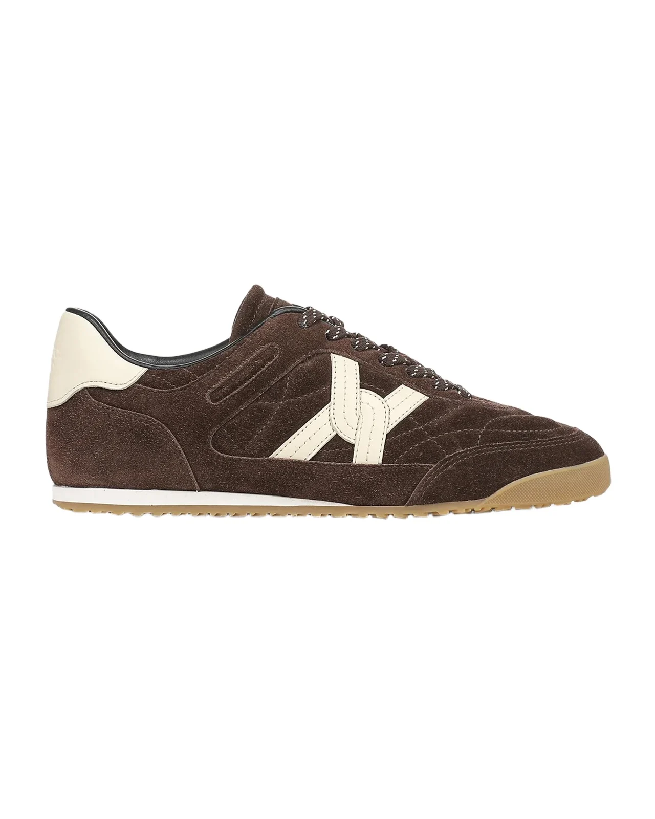 Natalia Mixed Leather Low-Top Sneakers Natalia Mixed Leather Low-Top Sneakers