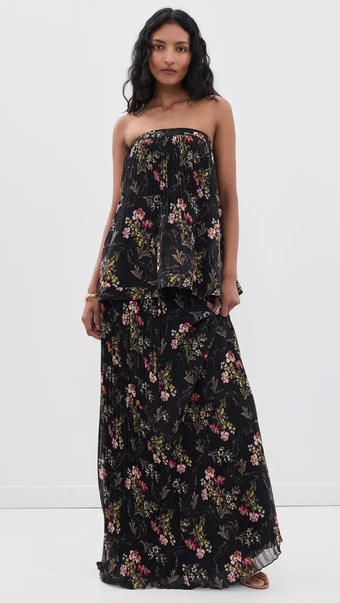 Cinq à Sept Love Letter Floral Rosaline Gown | Thumbnail 2 Cinq à Sept Love Letter Floral Rosaline Gown | Thumbnail 2