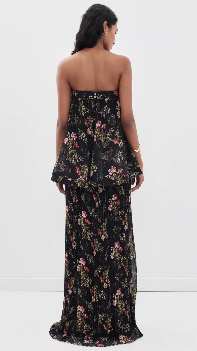 Cinq à Sept Love Letter Floral Rosaline Gown | Thumbnail 3 Cinq à Sept Love Letter Floral Rosaline Gown | Thumbnail 3