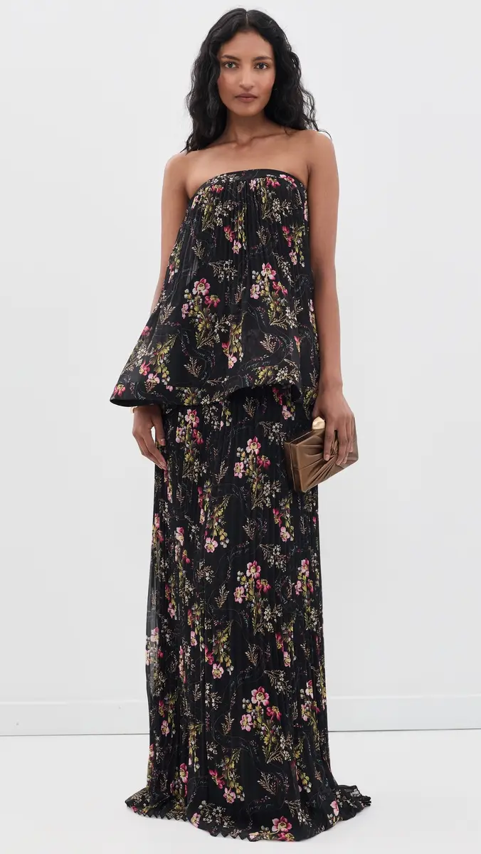 Cinq à Sept Love Letter Floral Rosaline Gown | Thumbnail 5 Cinq à Sept Love Letter Floral Rosaline Gown | Thumbnail 5