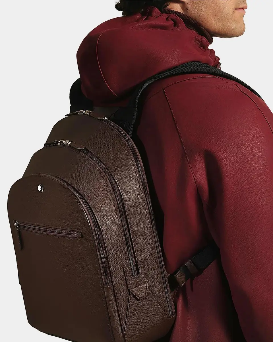 Montblanc Sartorial Leather Backpack | Thumbnail 2 Montblanc Sartorial Leather Backpack | Thumbnail 2