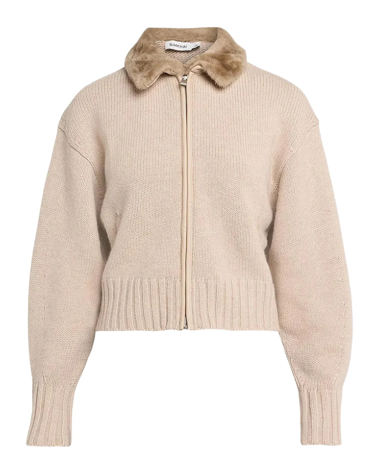 Drop Shoulder Wool-Cashmere Cardigan Drop Shoulder Wool-Cashmere Cardigan
