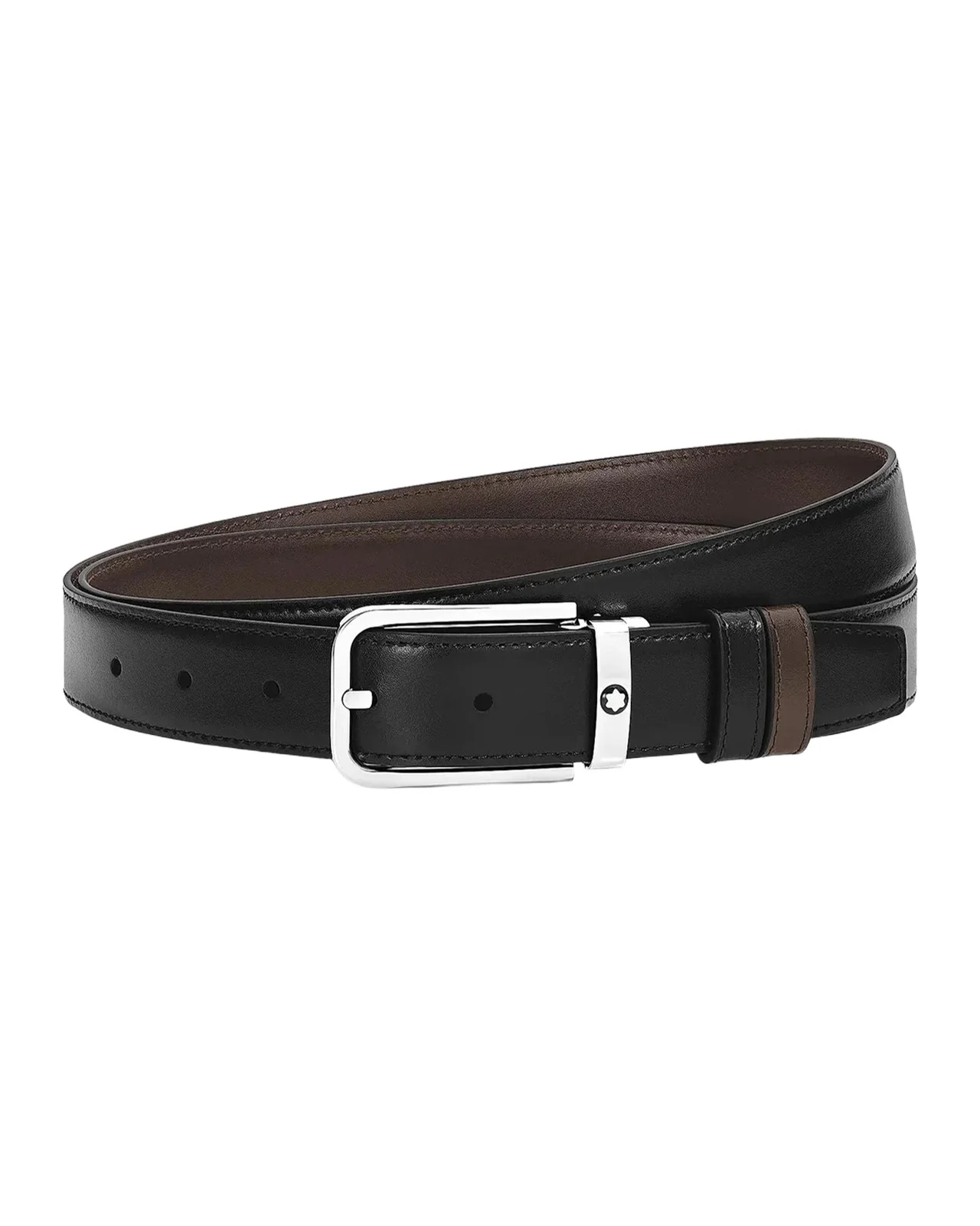 Reversible Two-Tone Leather Belt Reversible Two-Tone Leather Belt