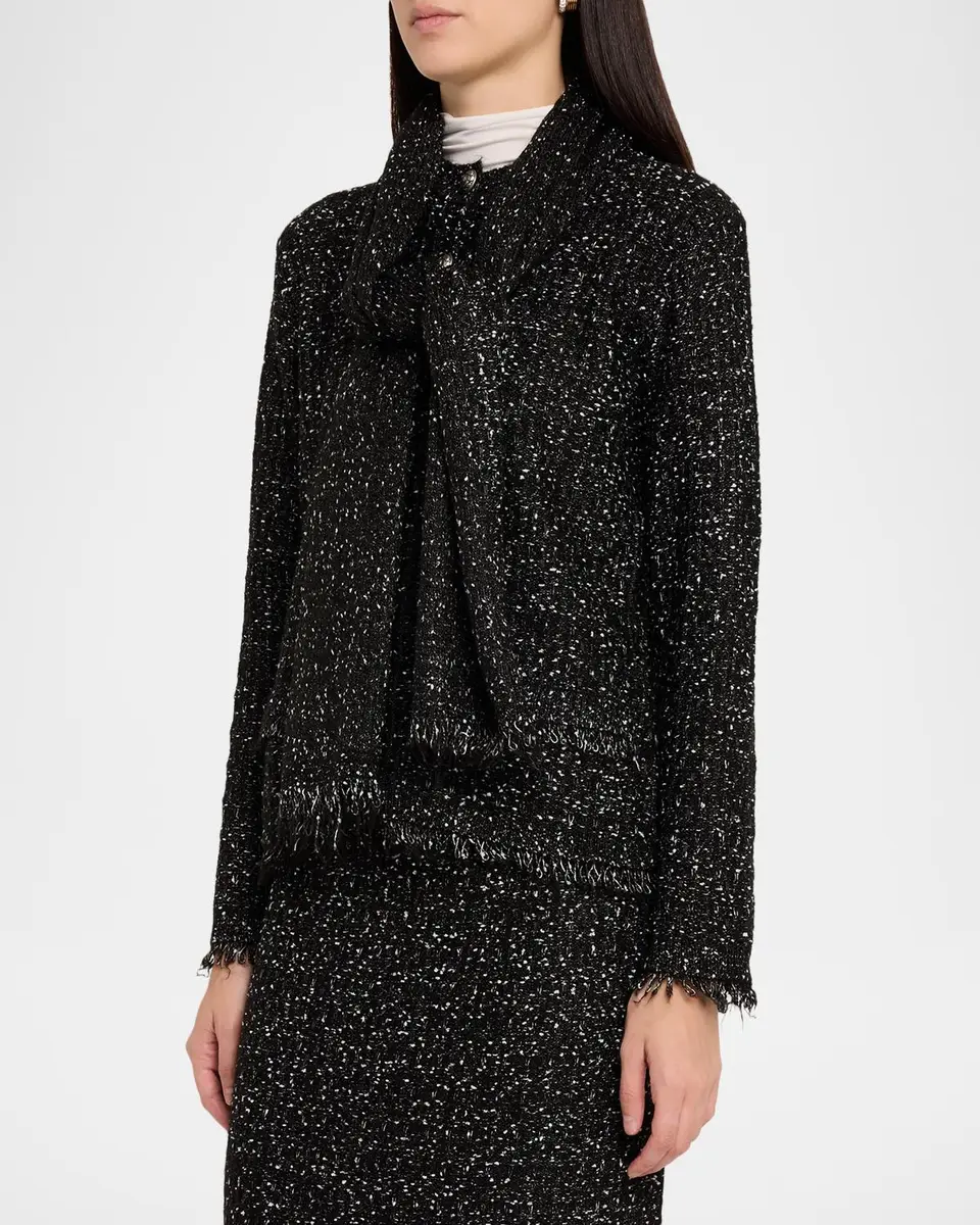 Kobi Halperin Faye Fringed Metallic Knit Sweater | Thumbnail 4 Kobi Halperin Faye Fringed Metallic Knit Sweater | Thumbnail 4