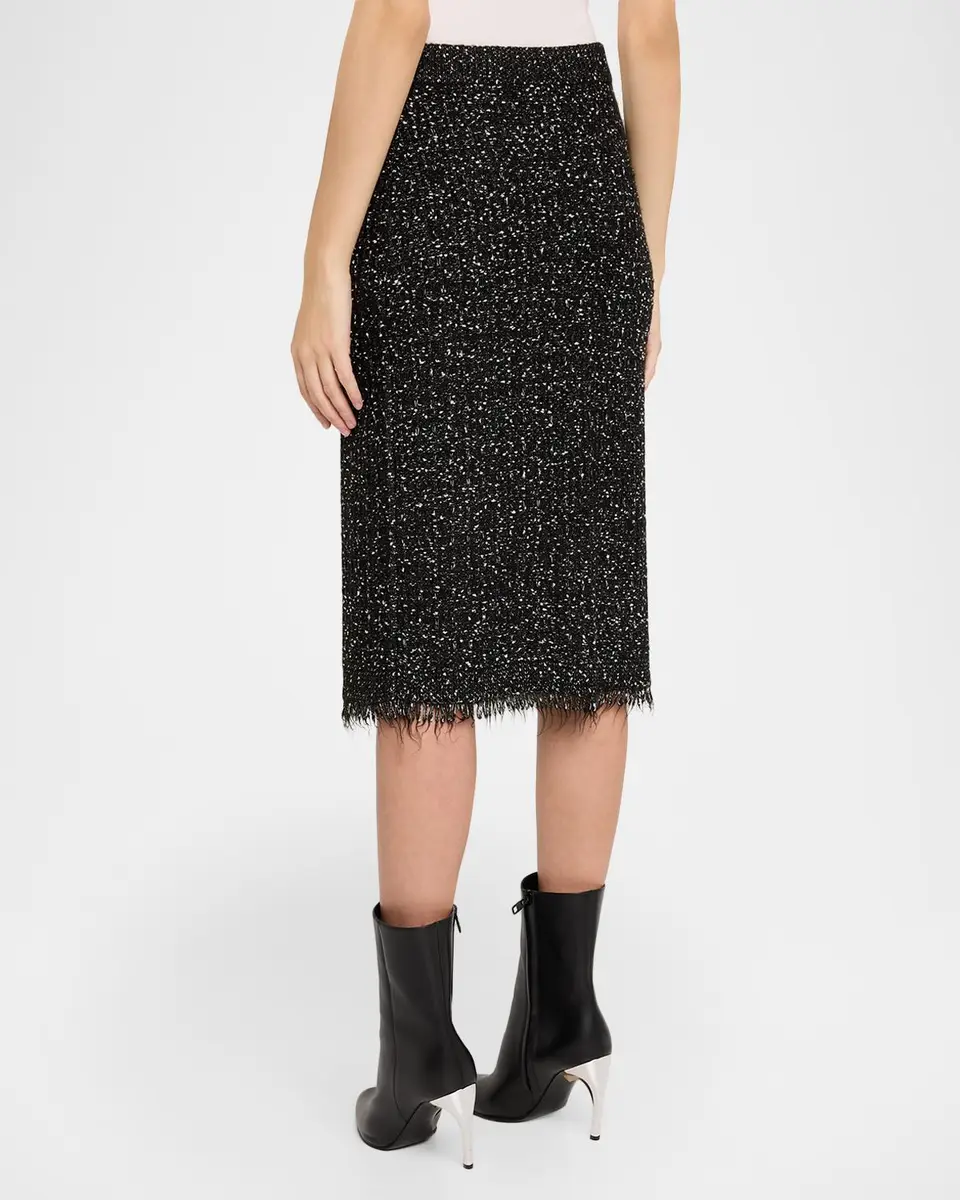 Kobi Halperin Juliette Metallic Tweed Knit Midi Skirt | Thumbnail 3 Kobi Halperin Juliette Metallic Tweed Knit Midi Skirt | Thumbnail 3