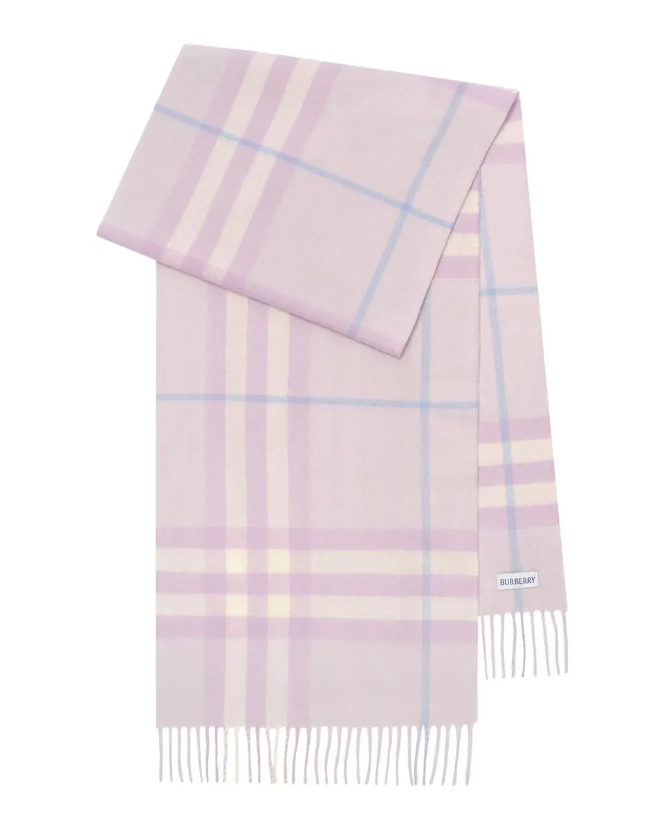 Burberry Fringe-Trim Check Cashmere Scarf | Thumbnail 3 Burberry Fringe-Trim Check Cashmere Scarf | Thumbnail 3