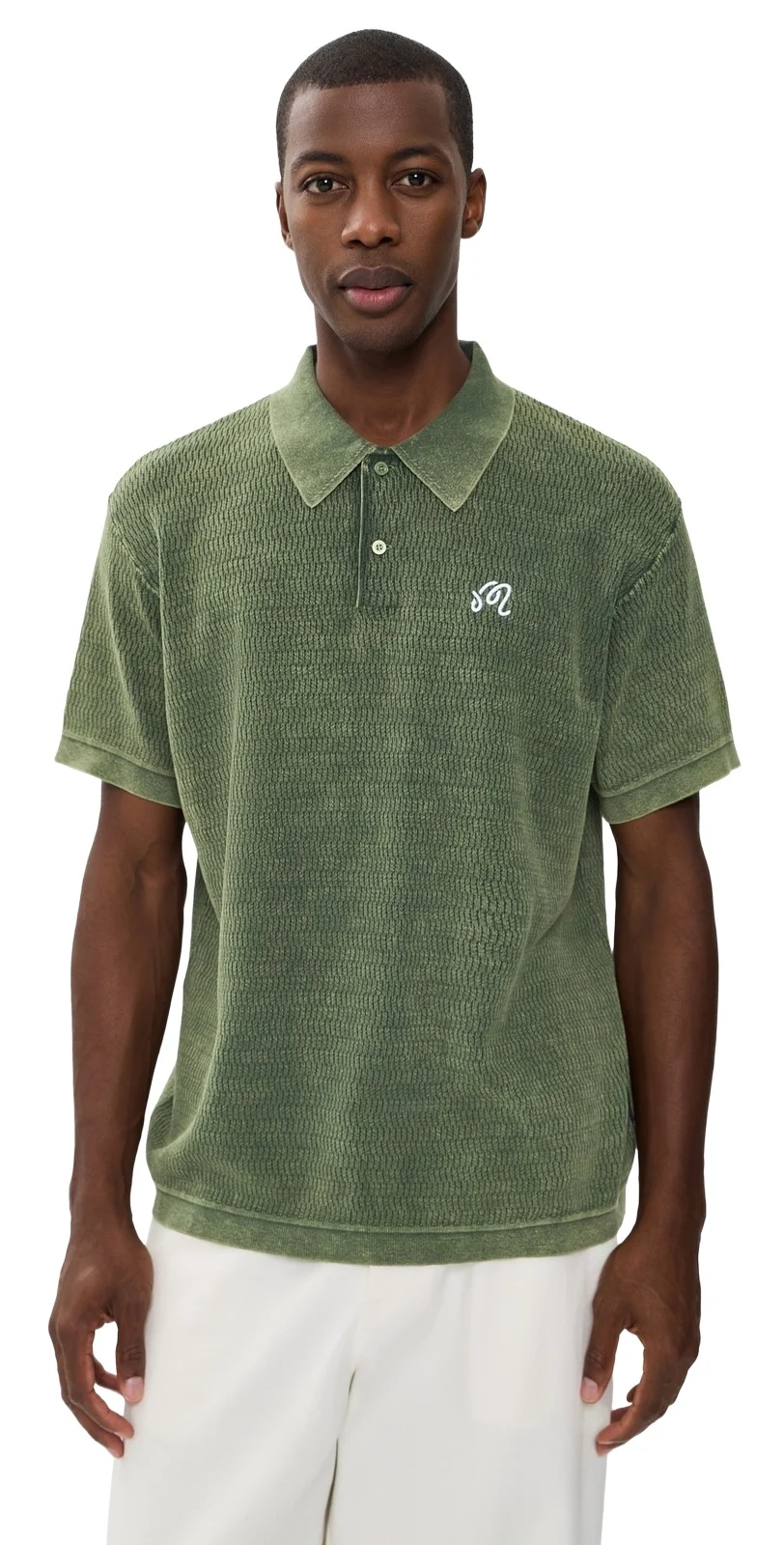 Brickwork Knit Polo