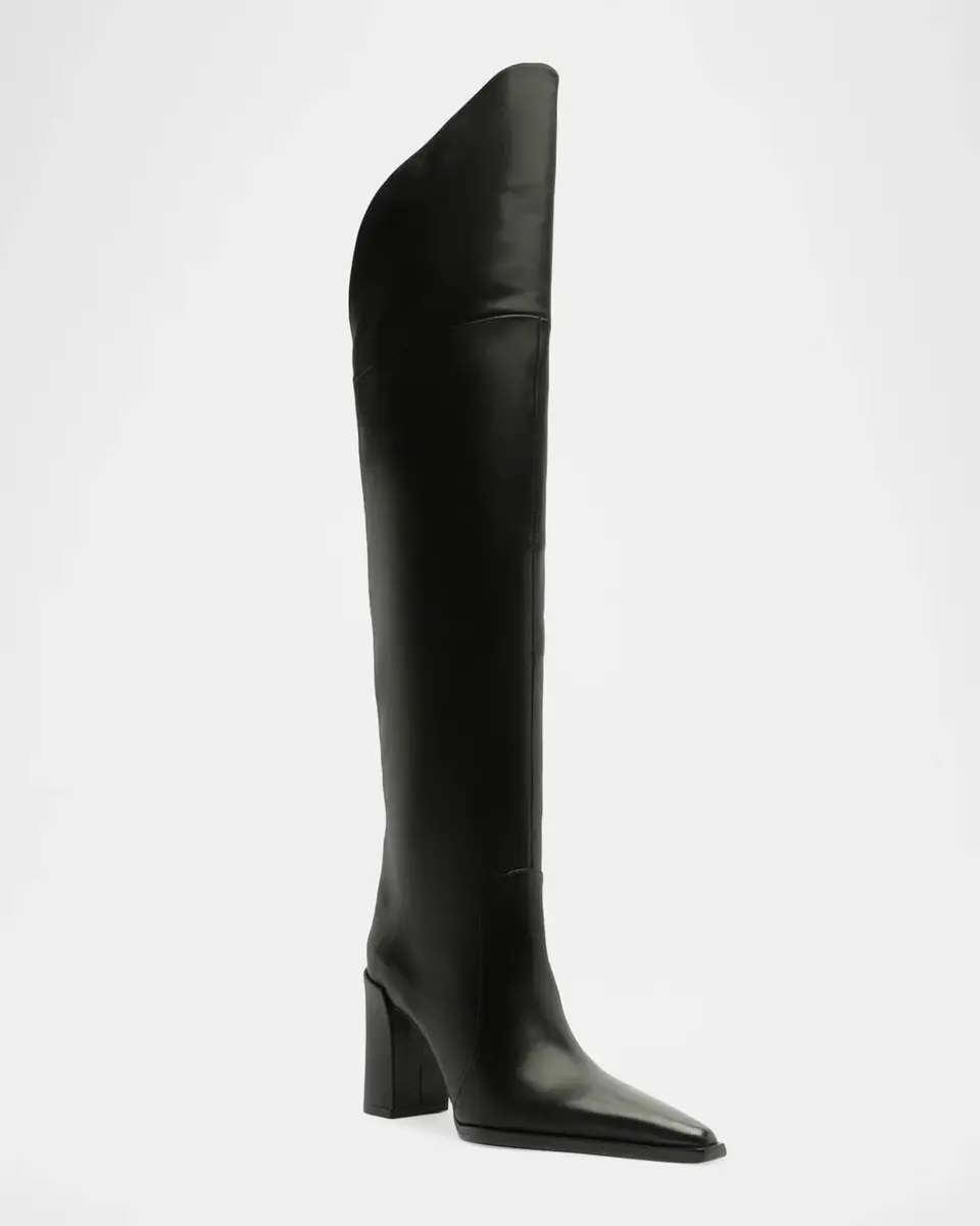Schutz 85mm Raffaela Leather Over-The-Knee Boots | Thumbnail 2 Schutz 85mm Raffaela Leather Over-The-Knee Boots | Thumbnail 2