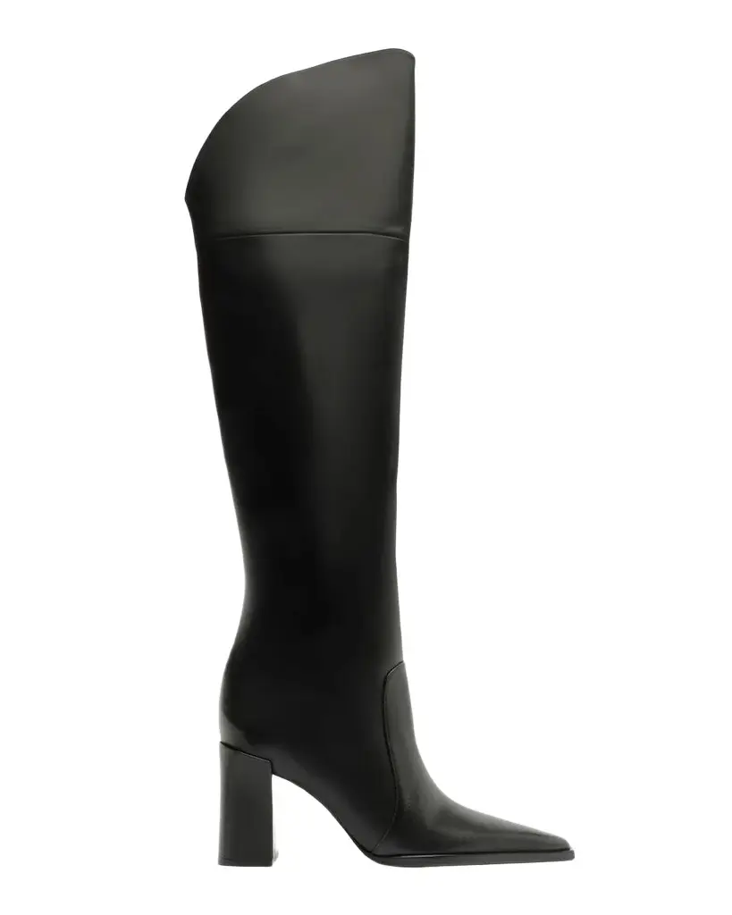 Schutz 85mm Raffaela Leather Over-The-Knee Boots
